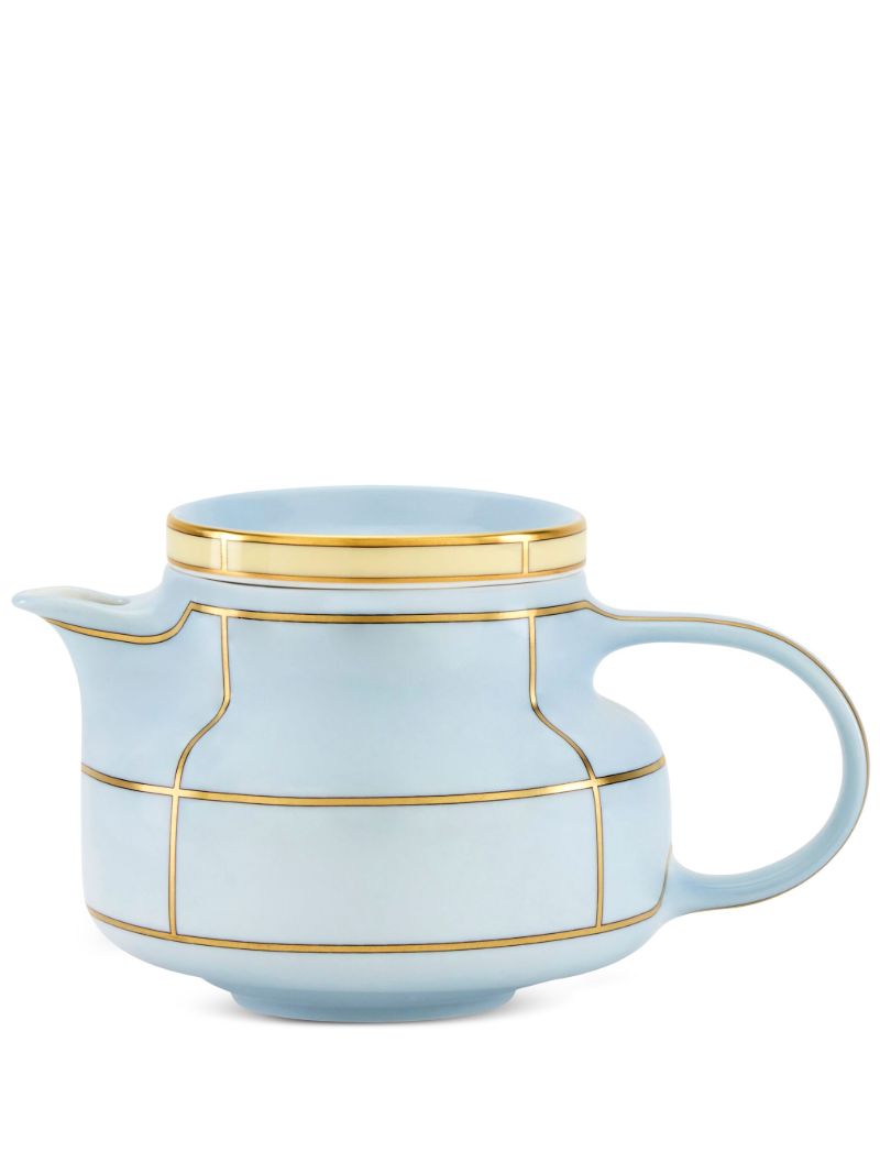 Blue Diva Porcelain Teapot