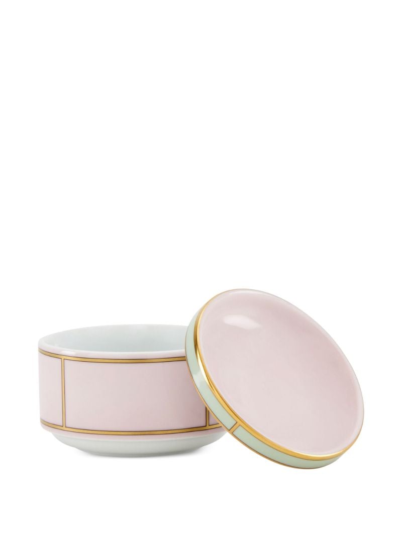 Pink Diva Porcelain Sugar Bowl