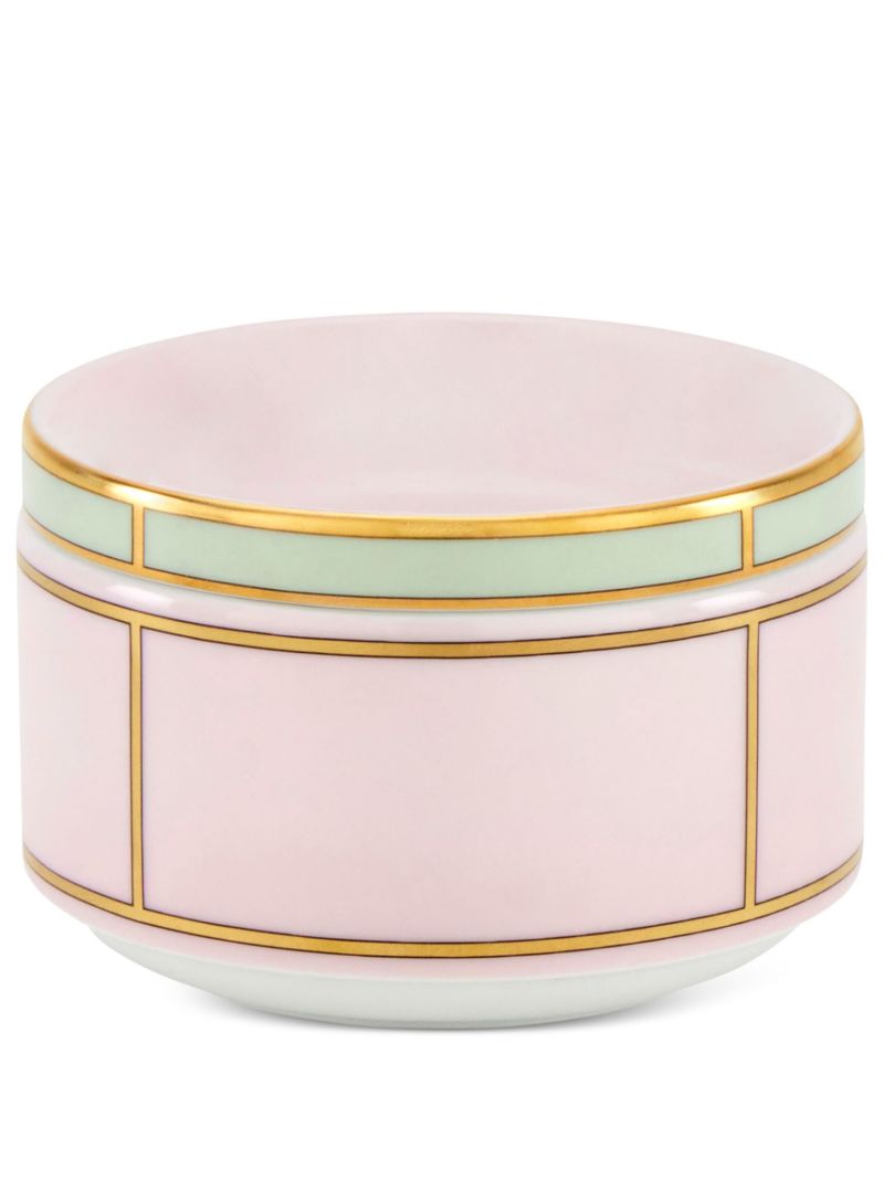 Pink Diva Porcelain Sugar Bowl