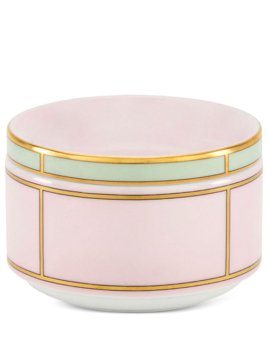 Pink Diva Porcelain Sugar Bowl
