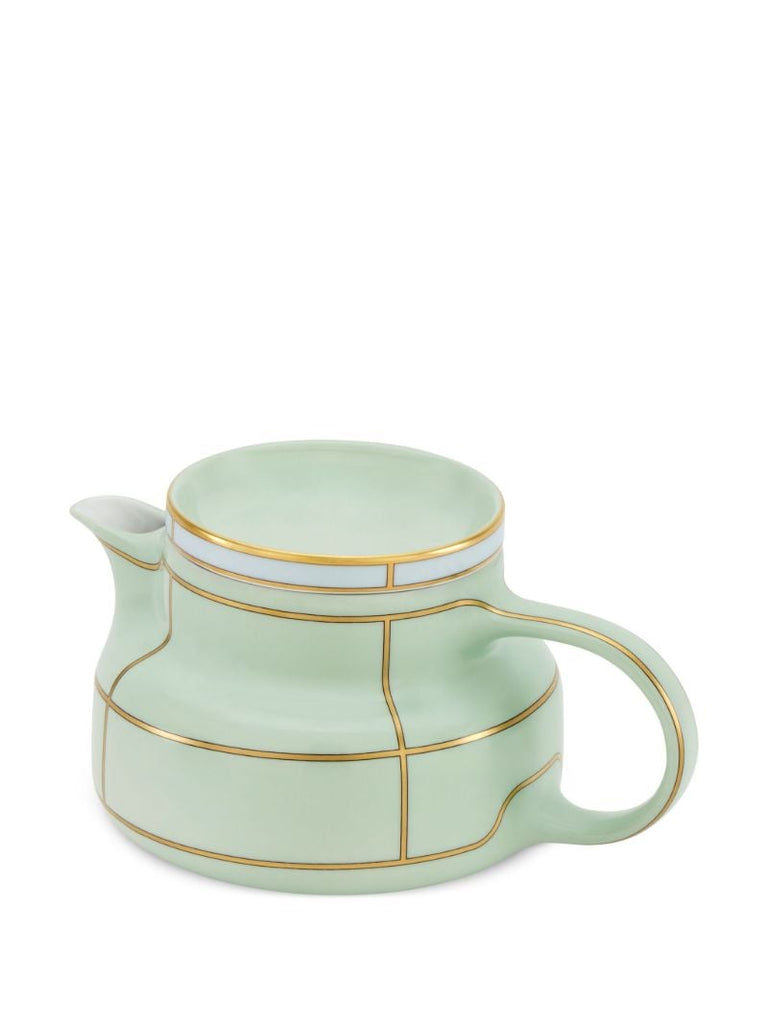 Green Diva Porcelain Teapot