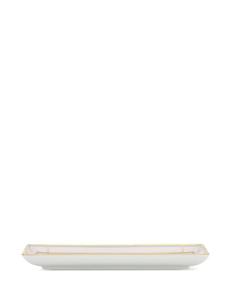 Pink Diva Porcelain Rectangular Tray