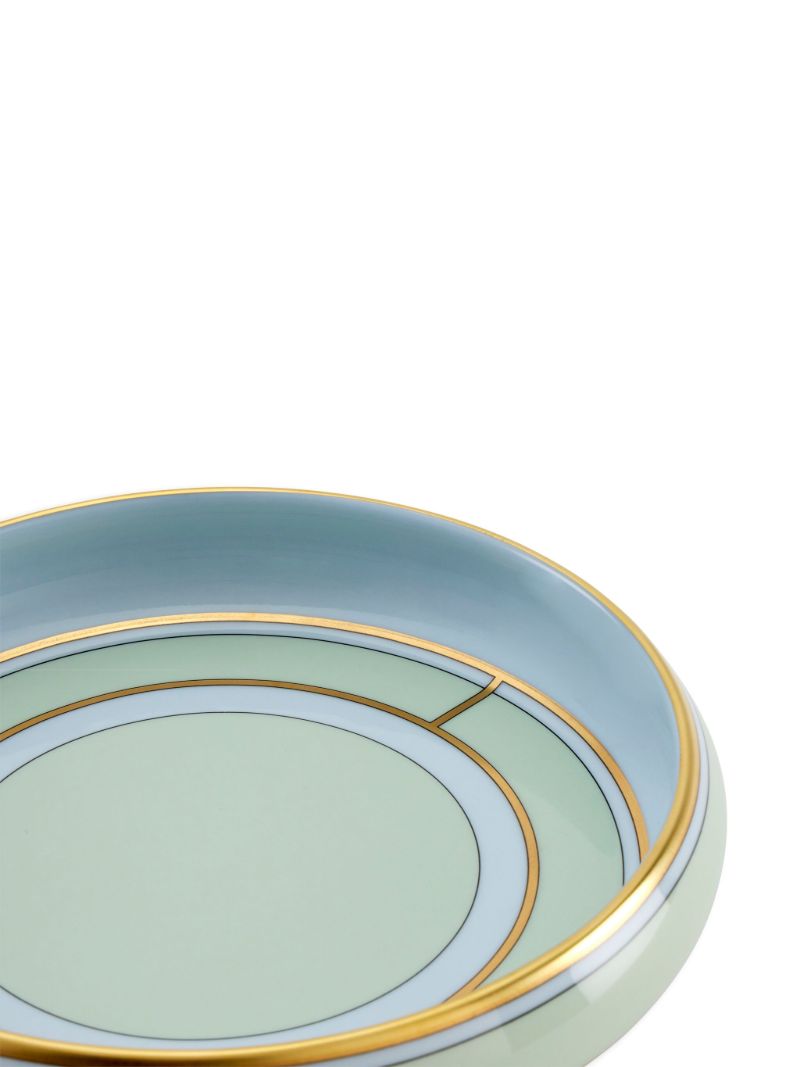 Blue Diva Porcelain Round Tray