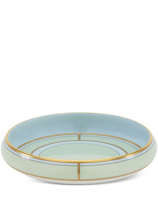 Blue Diva Porcelain Round Tray