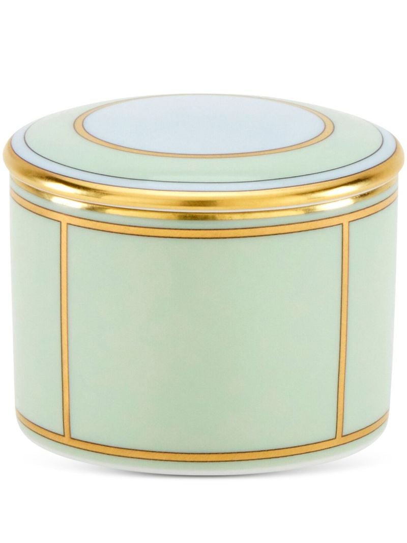 Green Diva Porcelain Box