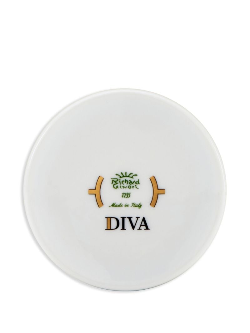 Green Diva Porcelain Box