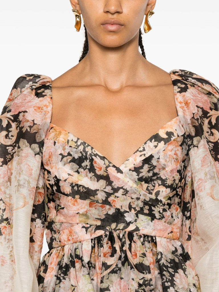 Illustration Mini Dress