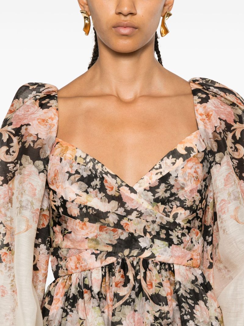 Illustration Mini Dress