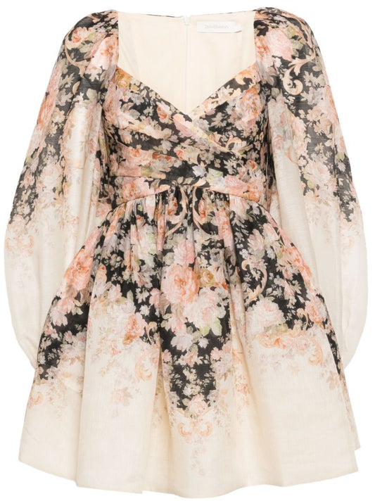 Illustration Mini Dress