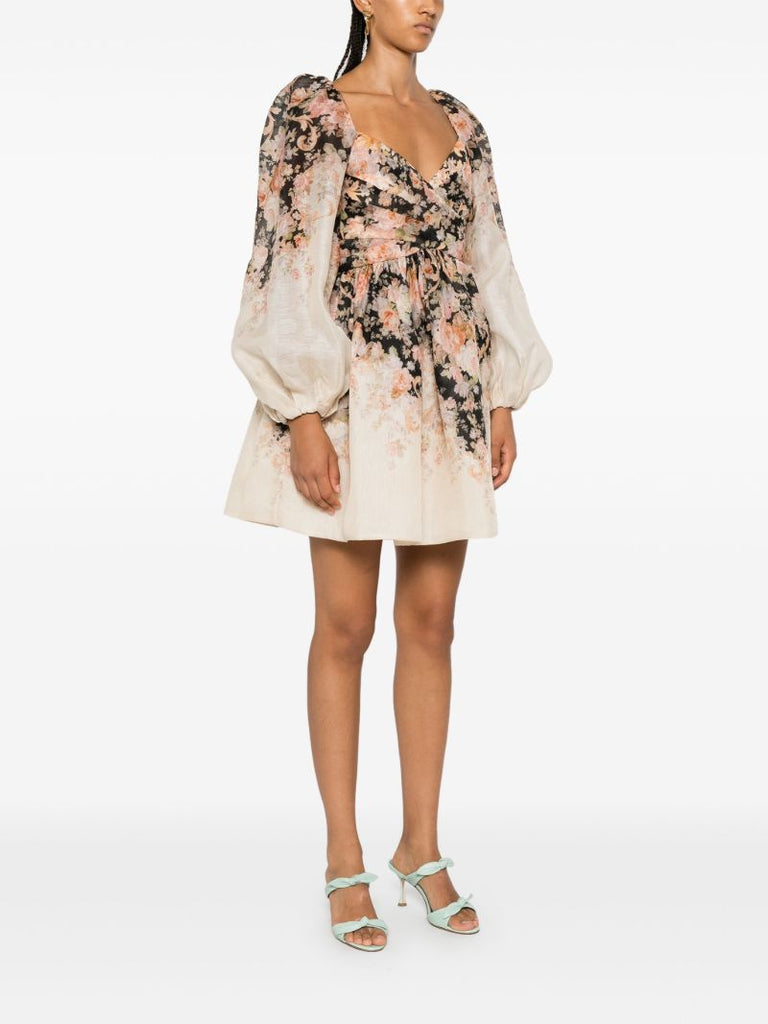 Illustration Mini Dress