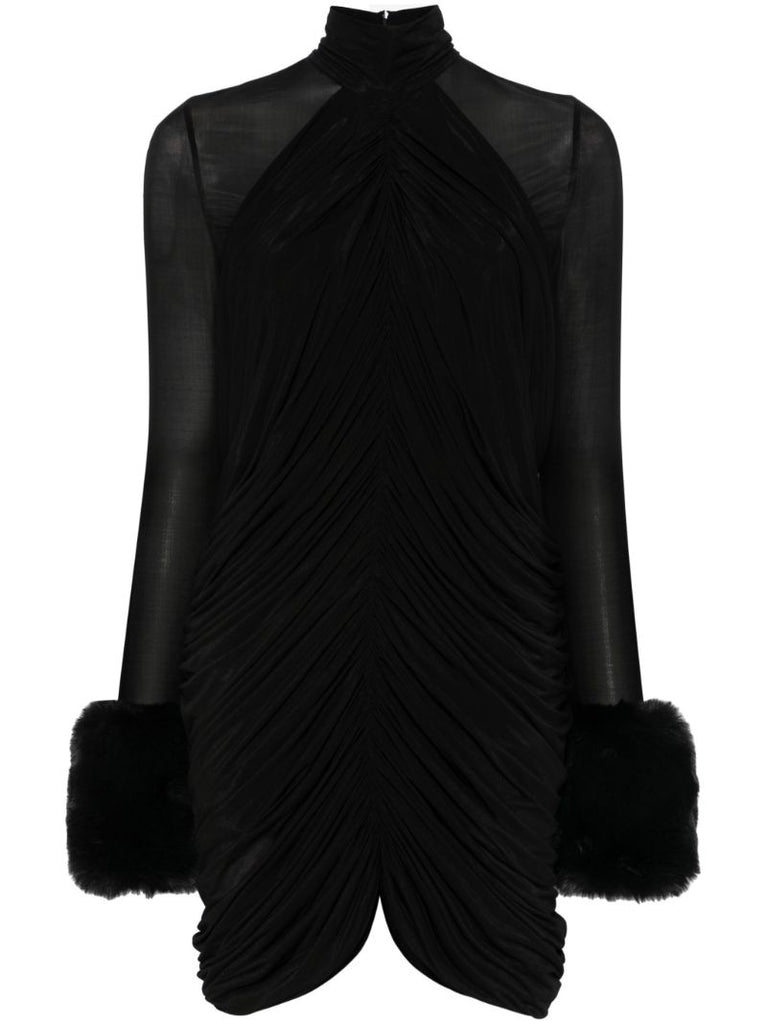Gathered Minidress