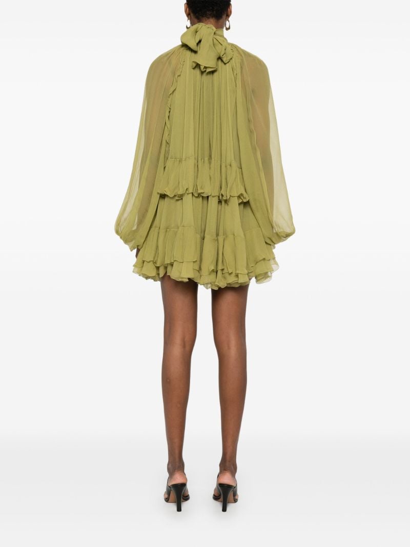 Ruffled Minidress