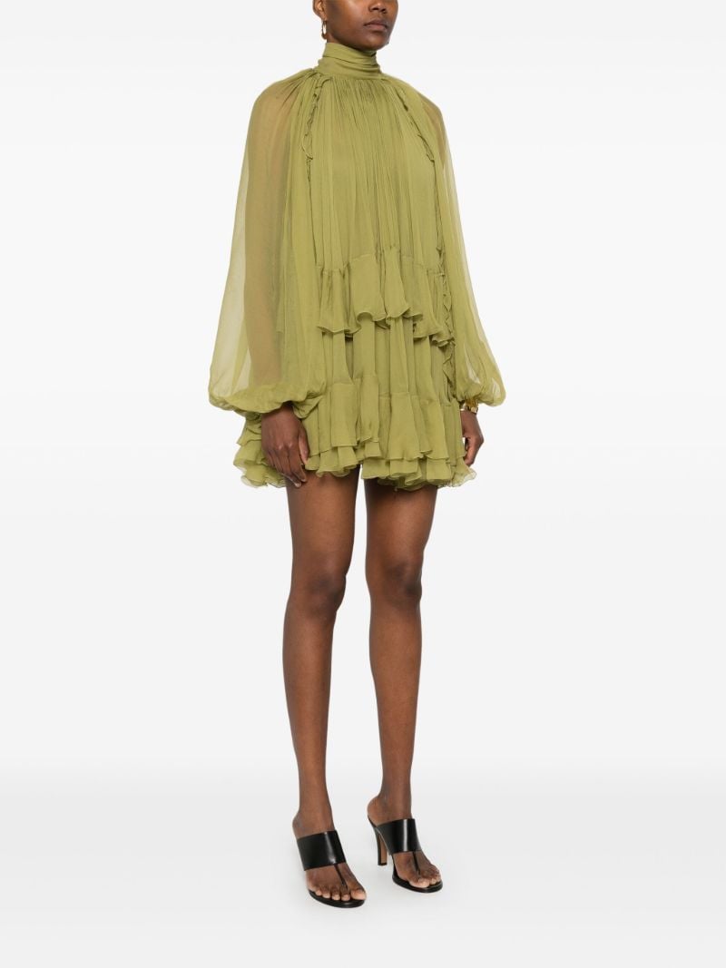 Ruffled Minidress