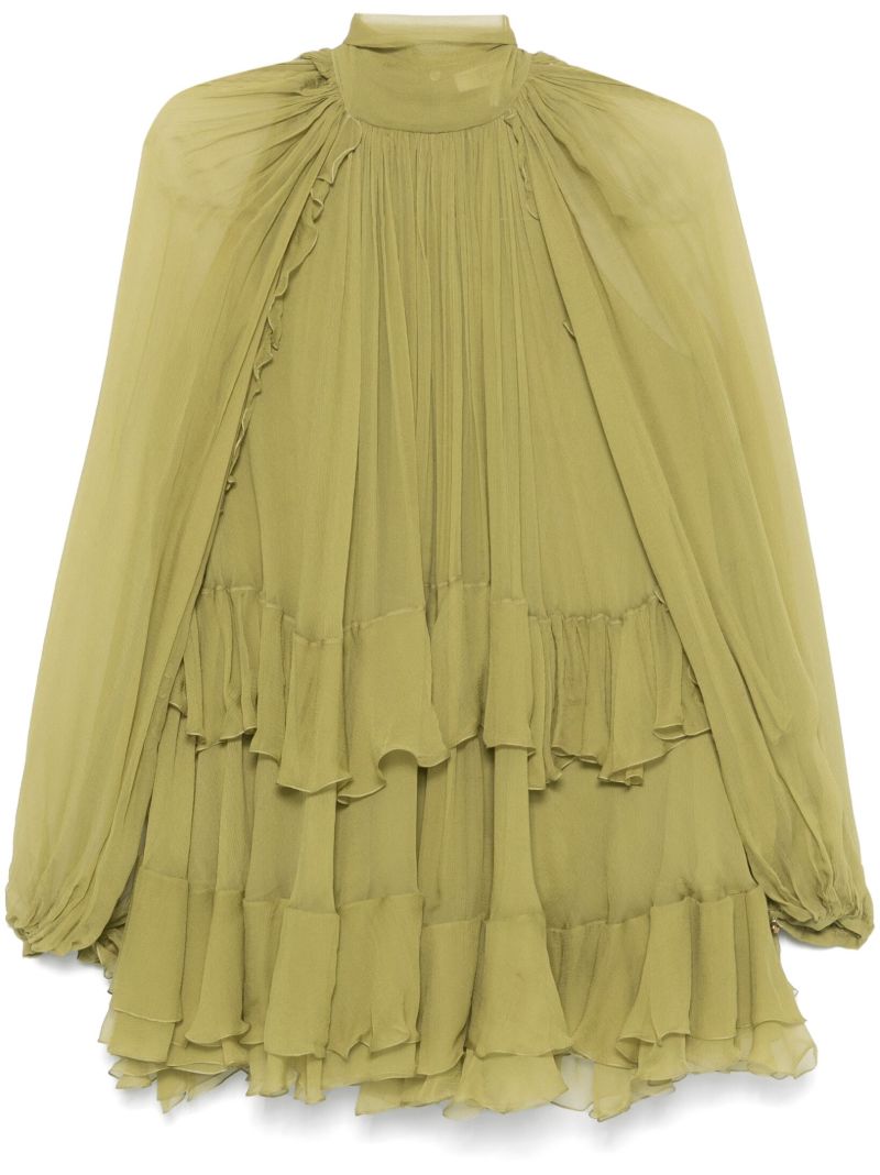 Ruffled Minidress