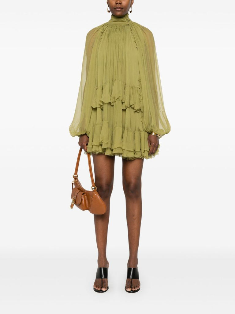 Ruffled Minidress