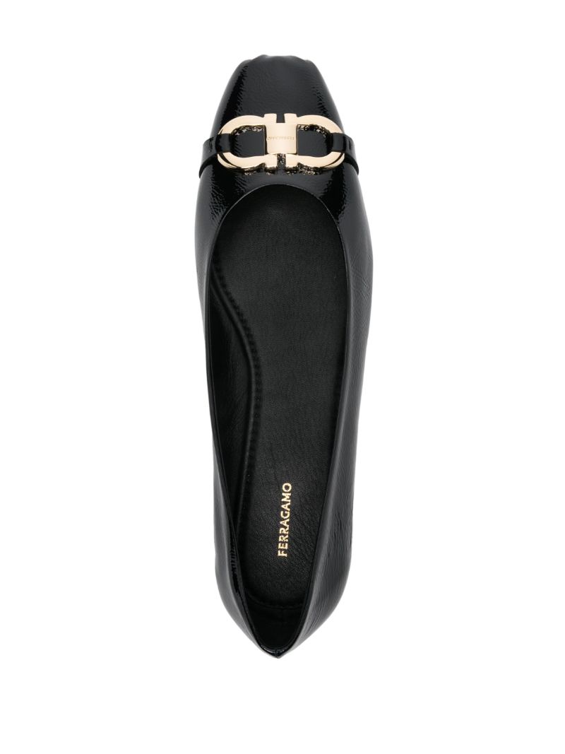 Gancini Ornament Ballet Shoes