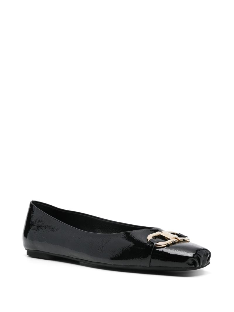 Gancini Ornament Ballet Shoes