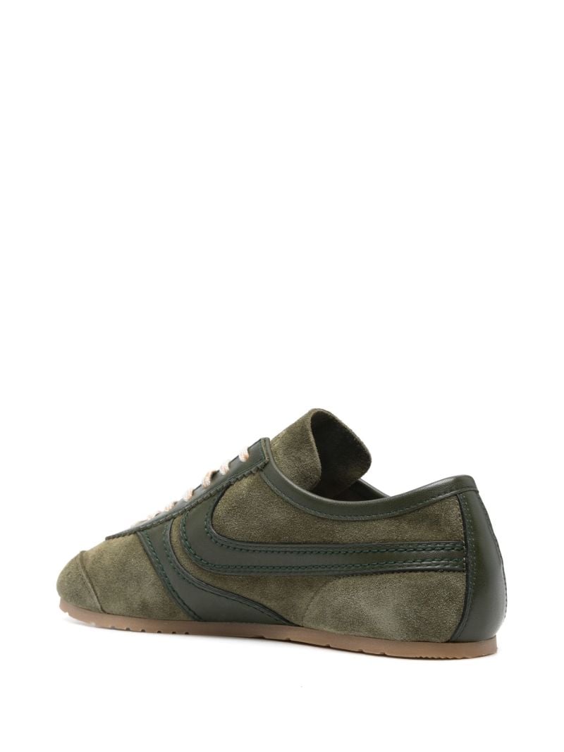 Green Suede Sneakers