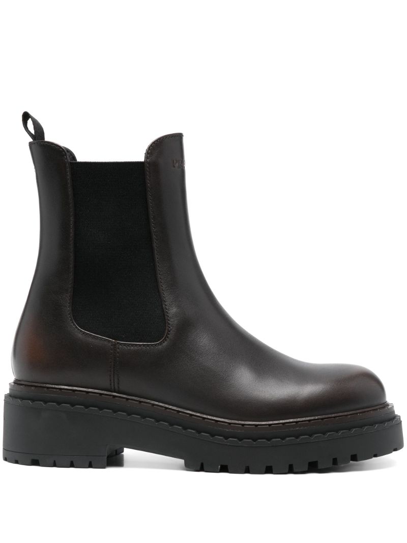 Chunky Sole Chelsea Boots
