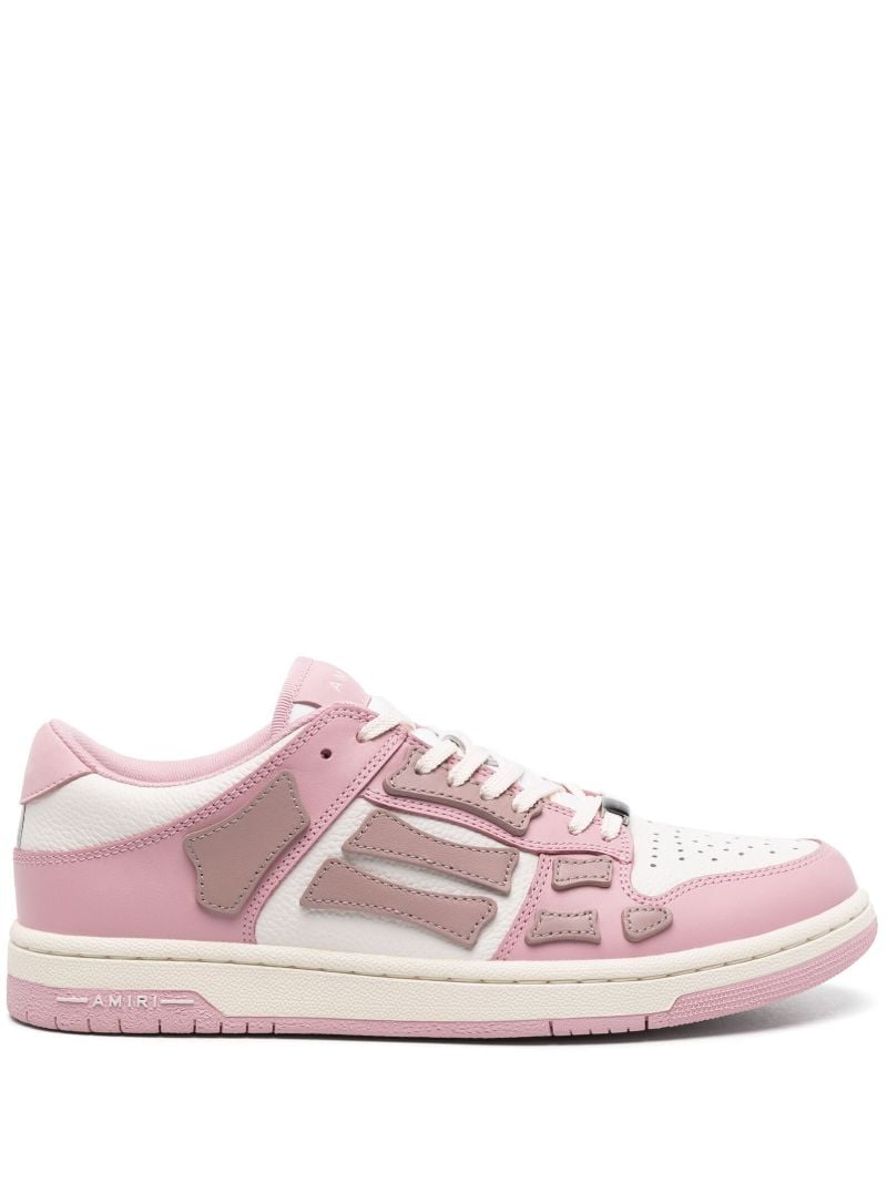 Pink Skel Top Panelled Sneakers