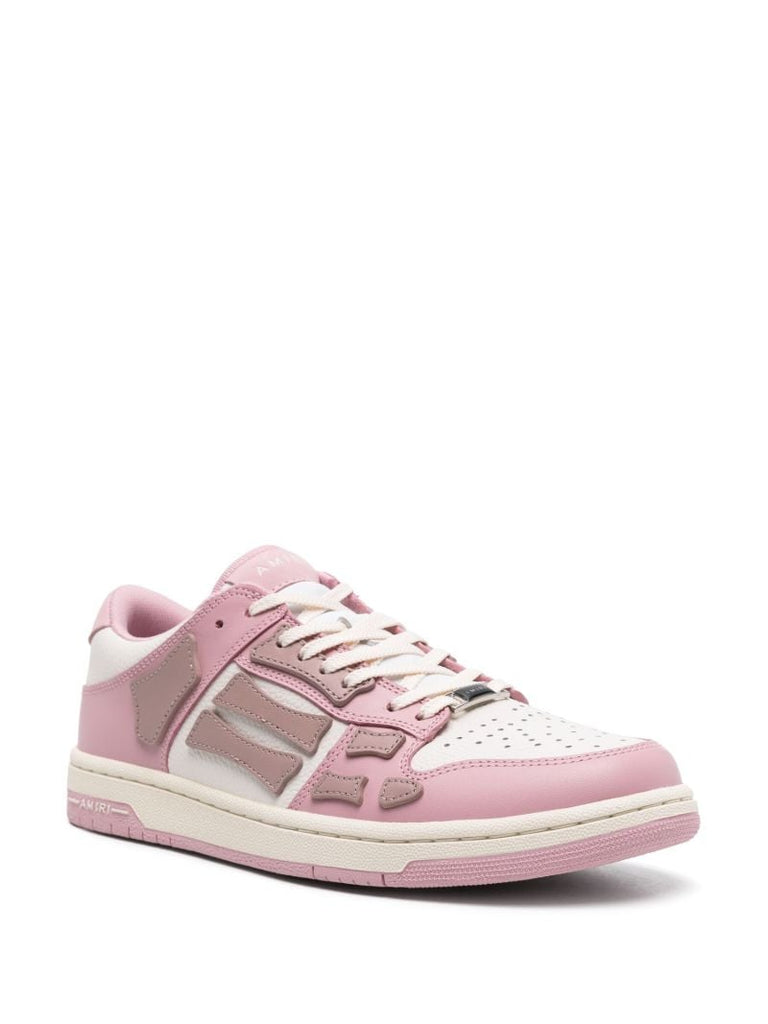 Pink Skel Top Panelled Sneakers