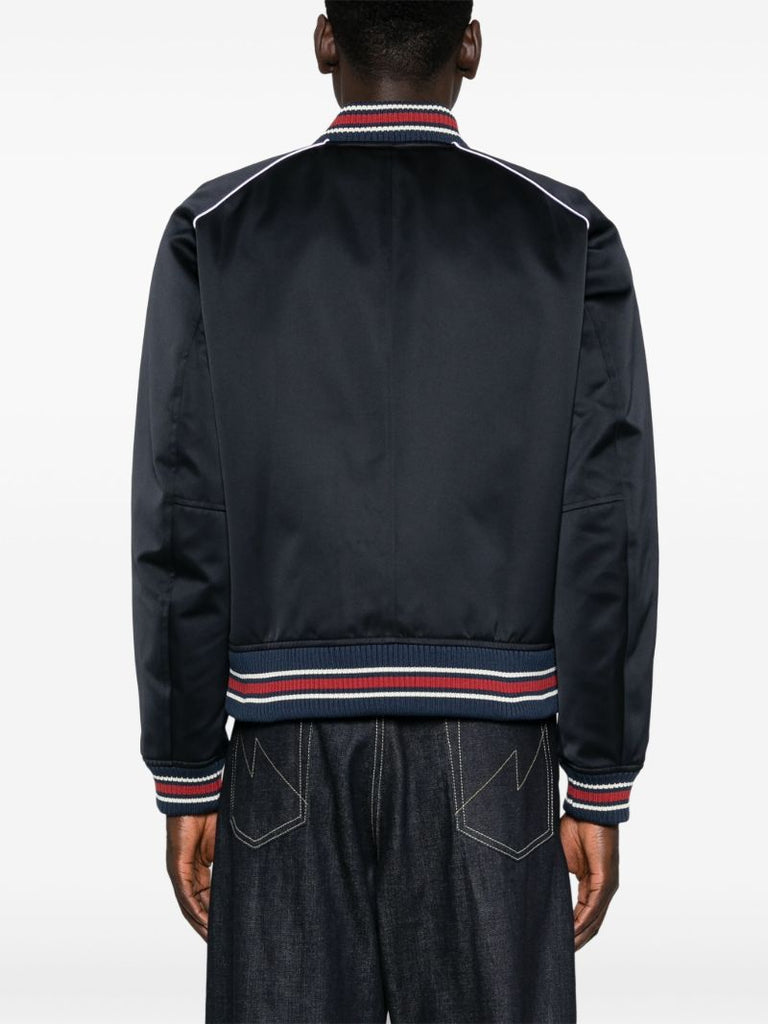 Logo-appliquÃ_x0083_Â© Bomber Jacket