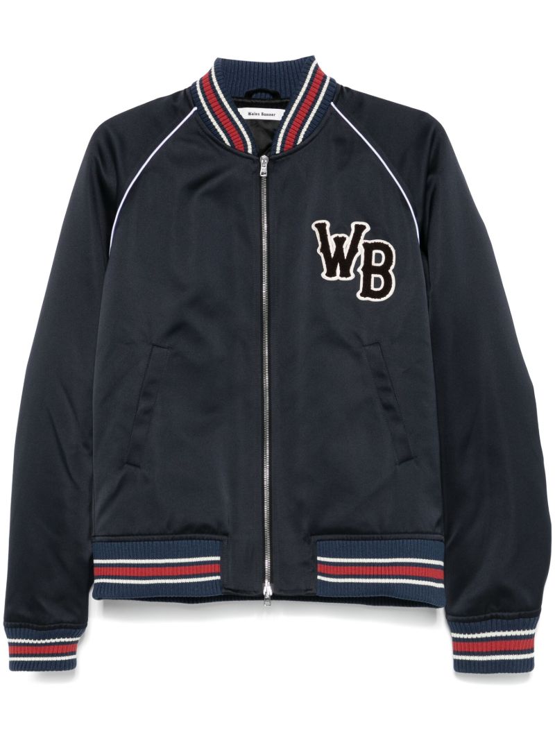 Logo-appliquÃ_x0083_Â© Bomber Jacket