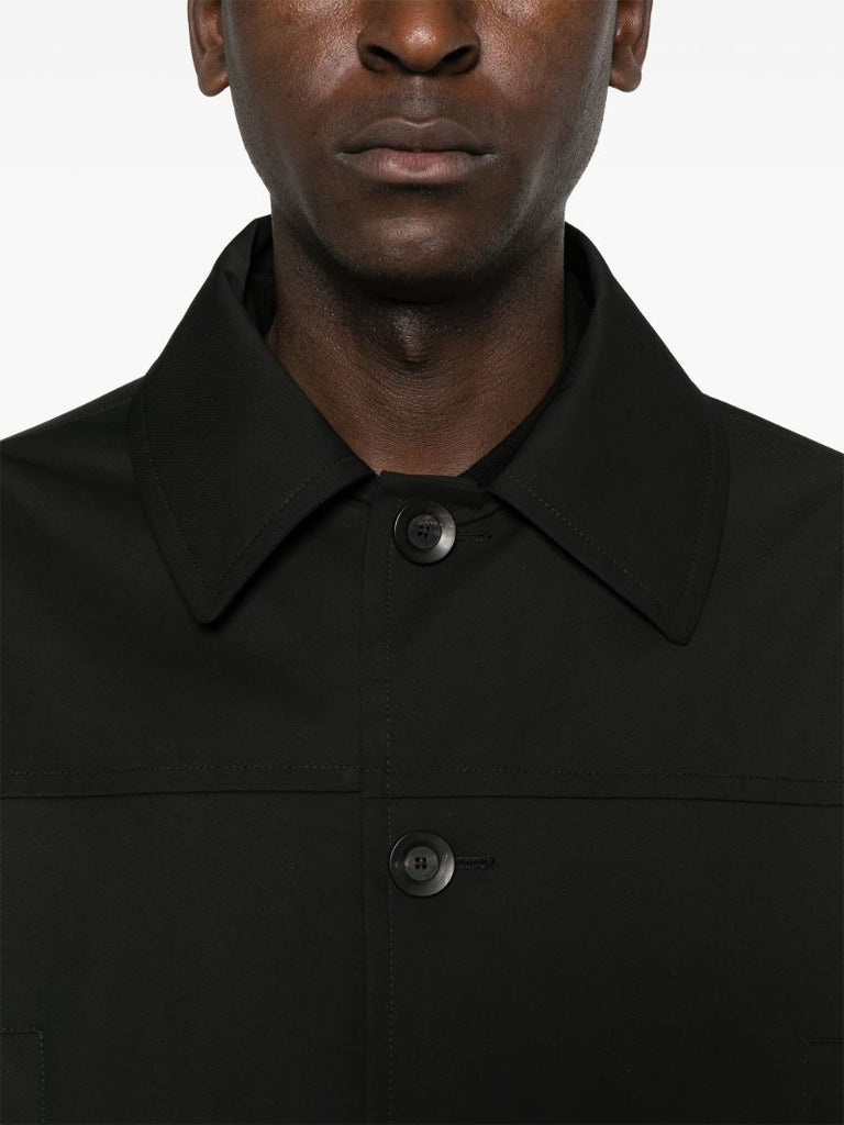 Logo-appliquÃ_x0083_Â© Single-breasted Jacket