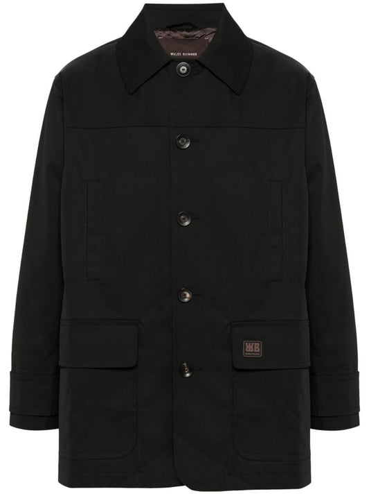 Logo-appliquÃ_x0083_Â© Single-breasted Jacket