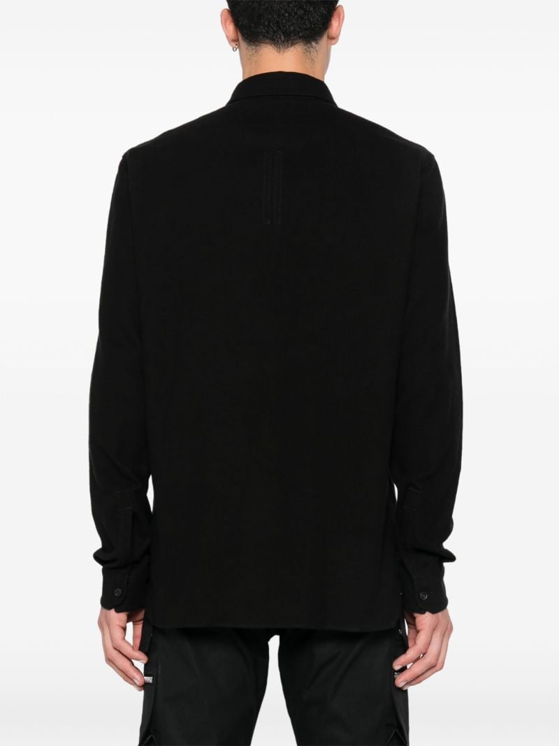 Black Organic Cotton Shirt