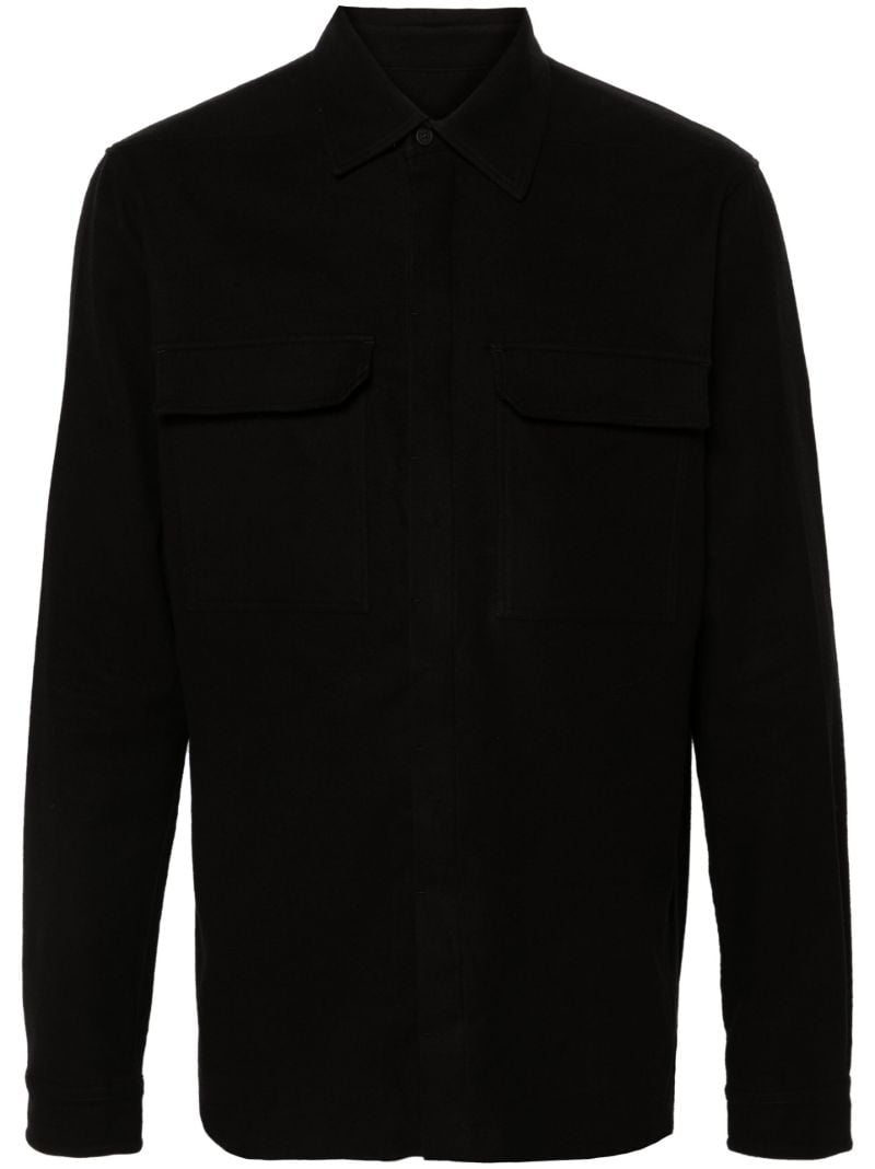Black Organic Cotton Shirt