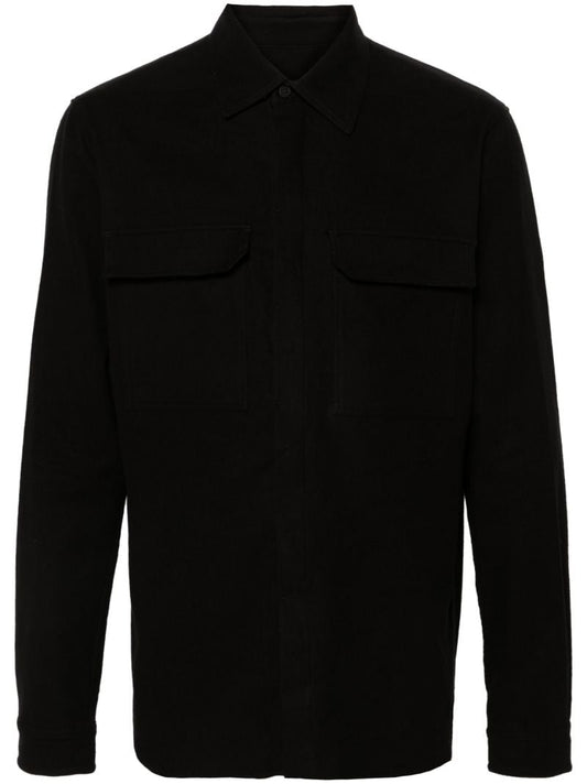 Black Organic Cotton Shirt
