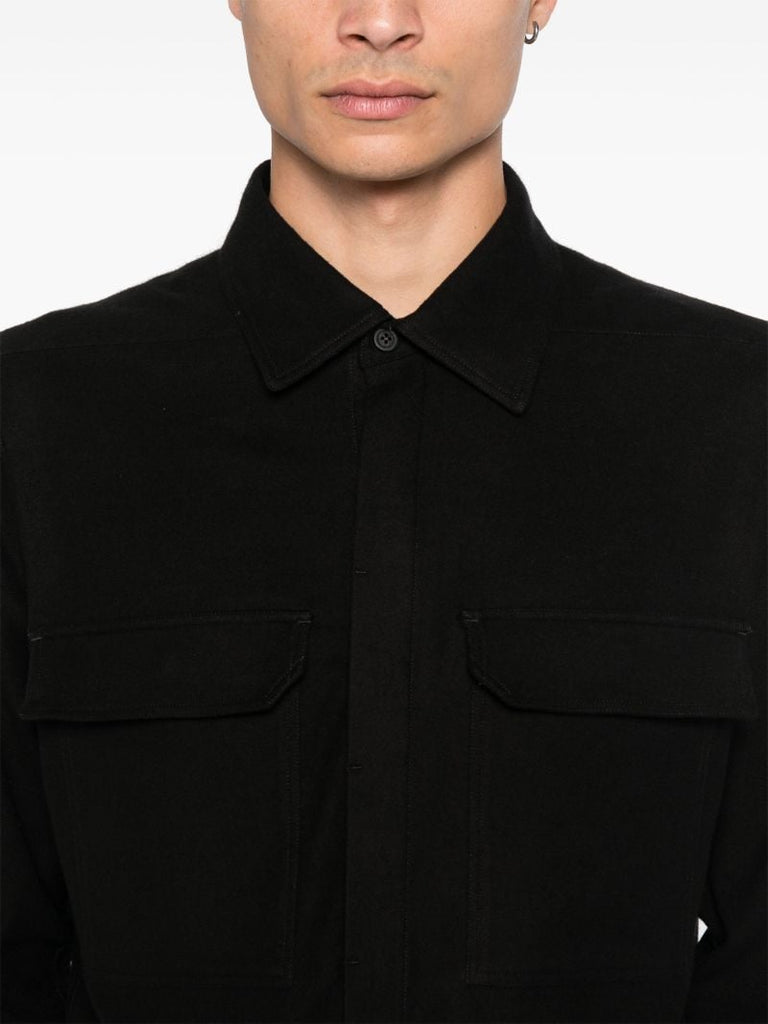 Black Organic Cotton Shirt