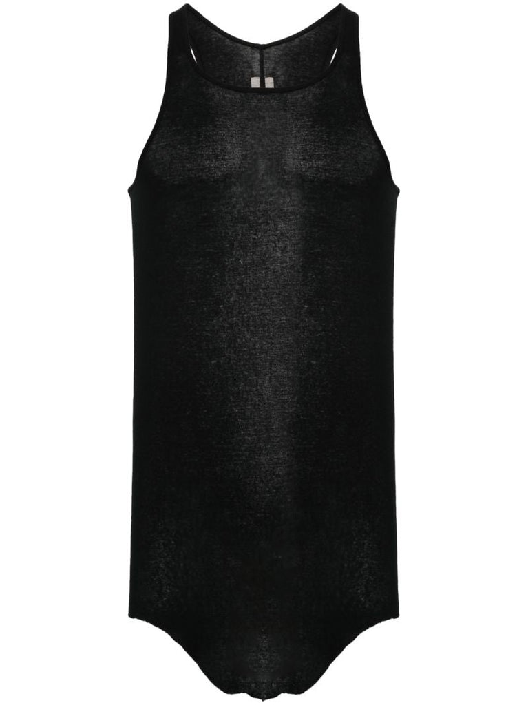 Black Organic Cotton Tank Top