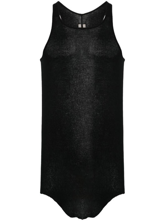 Black Organic Cotton Tank Top