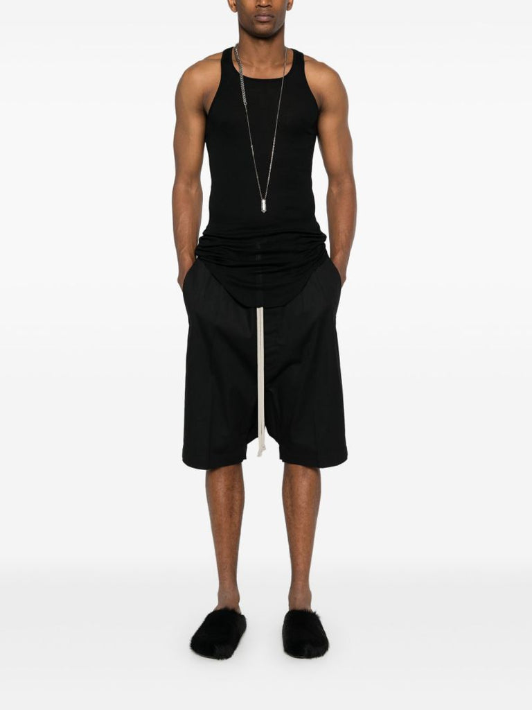 Black Organic Cotton Tank Top