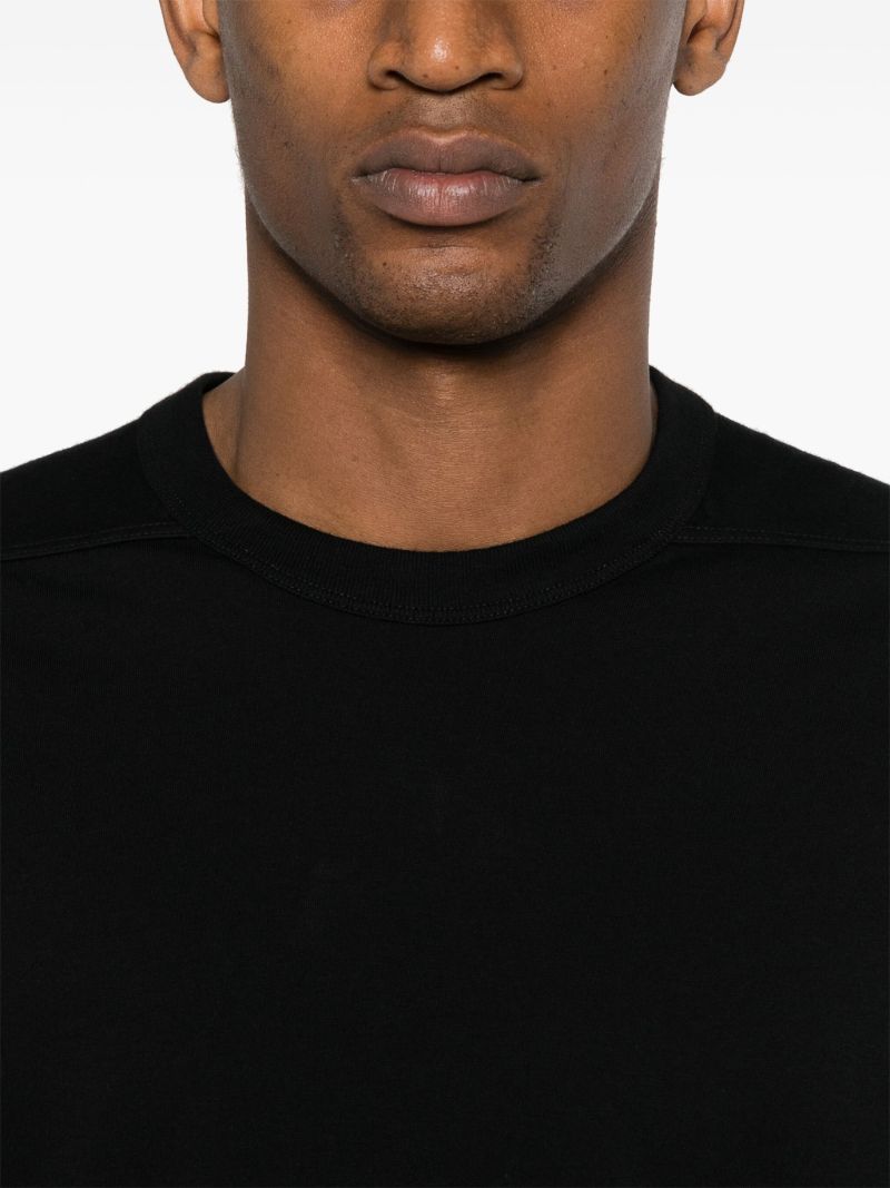 Black Organic Cotton Crew-neck T-shirt