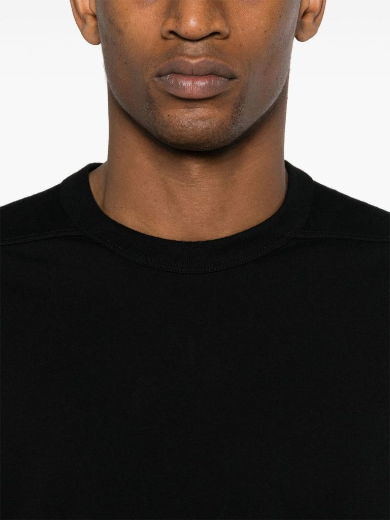 Black Organic Cotton Crew-neck T-shirt