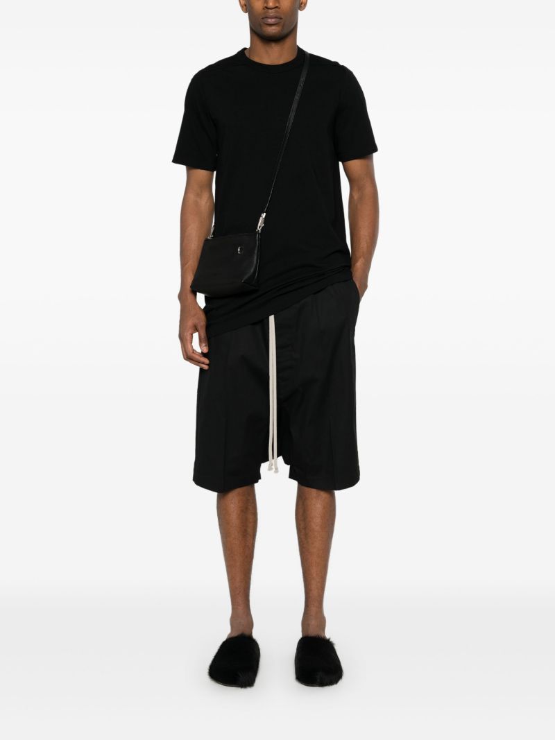 Black Organic Cotton Crew-neck T-shirt