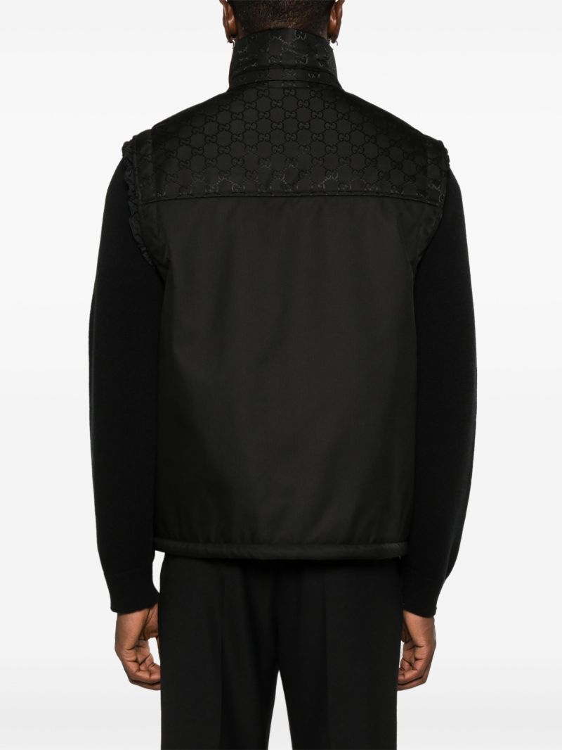 Black Gg Bomber Jacket