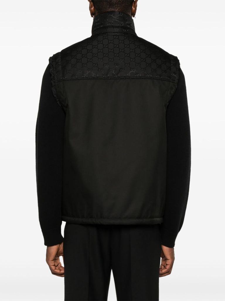 Black Gg Bomber Jacket