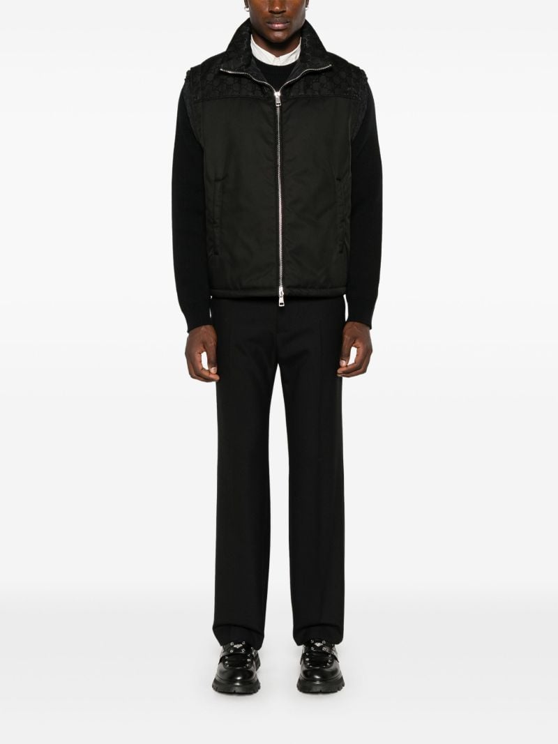 Black Gg Bomber Jacket