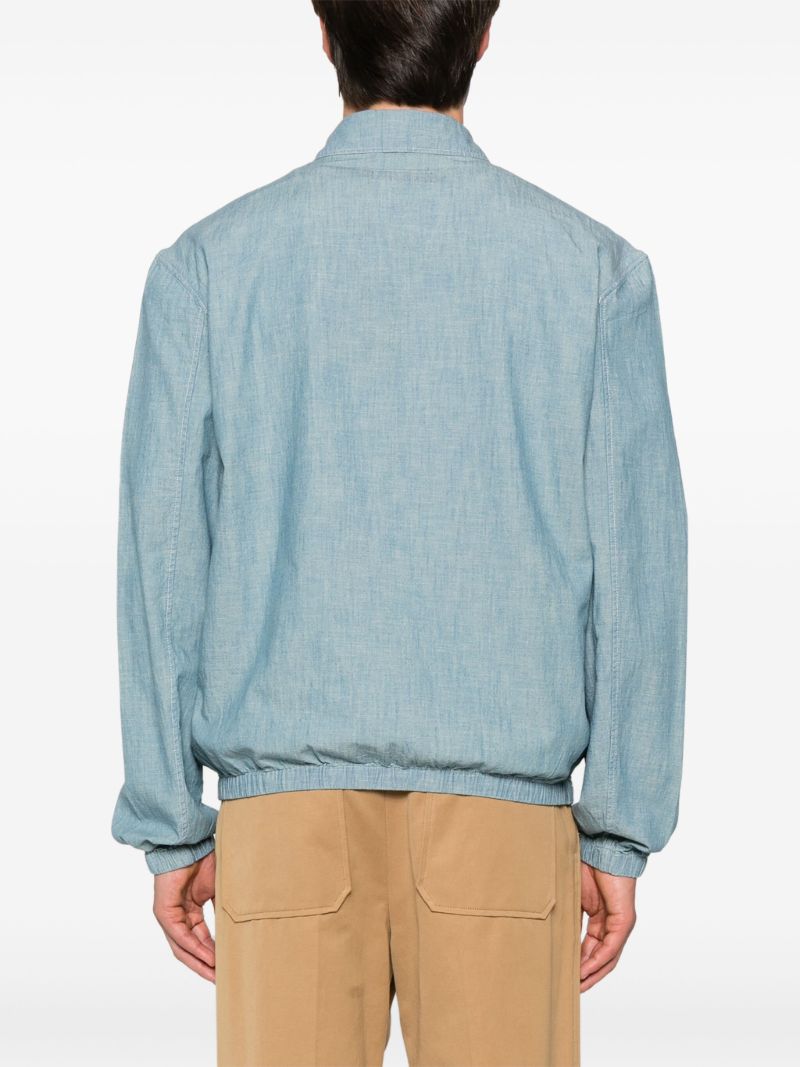 Blue Bayport Chambray Shirt Jacket