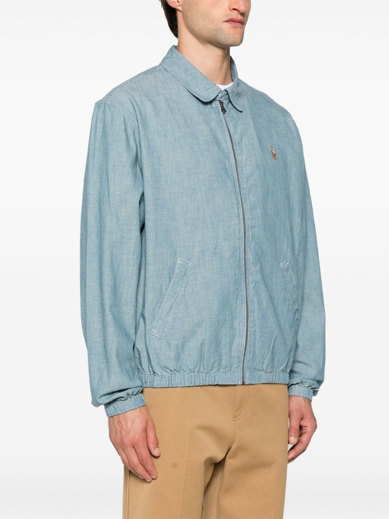 Blue Bayport Chambray Shirt Jacket
