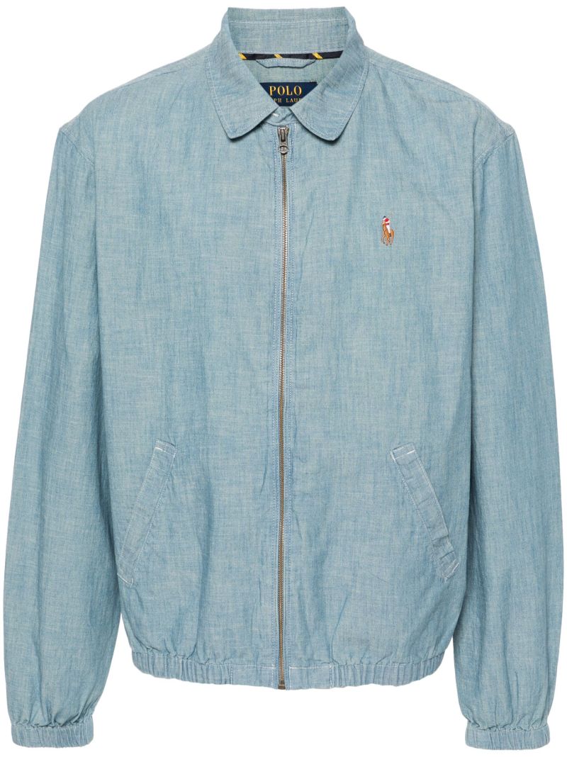 Blue Bayport Chambray Shirt Jacket