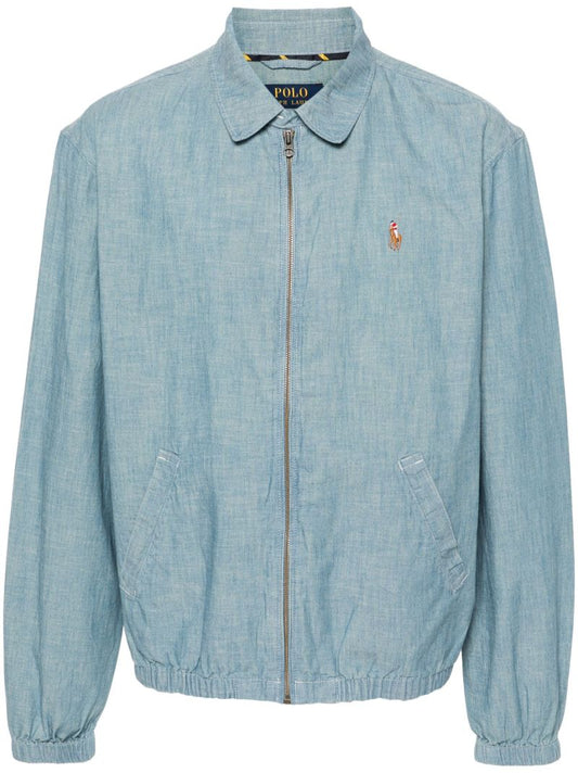 Blue Bayport Chambray Shirt Jacket
