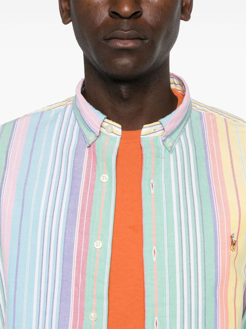 Blue Striped Cotton Shirt
