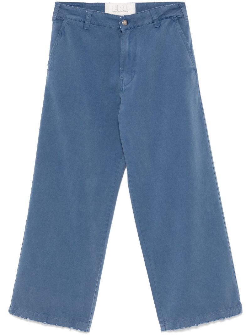 Mid-rise Straight Trousers
