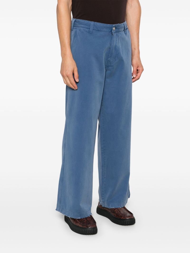 Mid-rise Straight Trousers