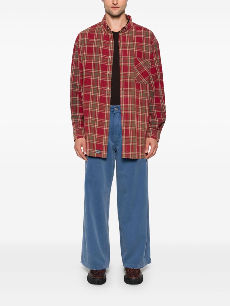 Mid-rise Straight Trousers